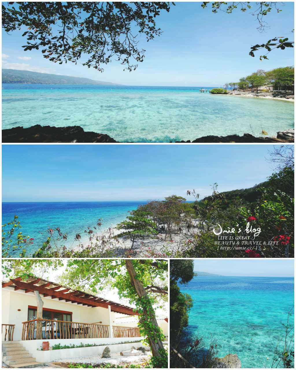 菲律賓宿霧|海島渡假推薦！掉進天堂裡，絕美一島一飯店，藍水蘇米倫島度假村 Bluewater Sumilon Island