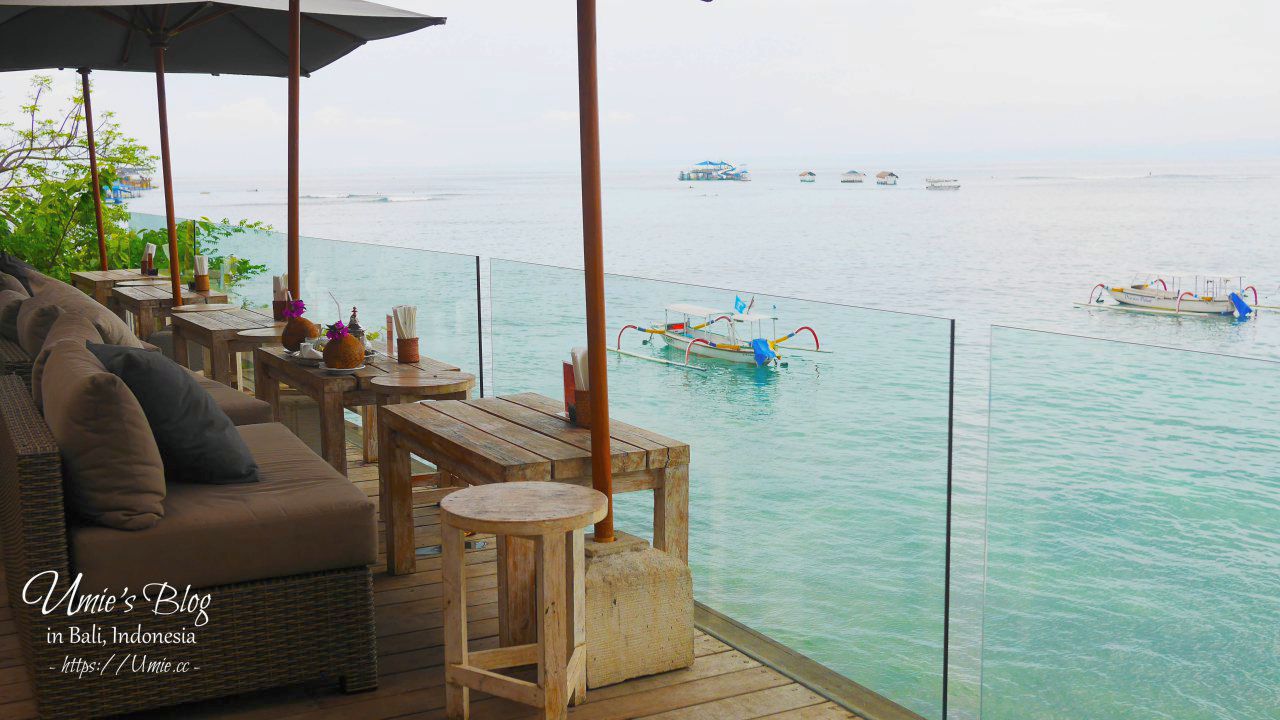 峇里島藍夢島行程景點推薦|必吃餐廳!夢幻沙灘海景餐廳,The Deck下午茶,檸檬草餐廳