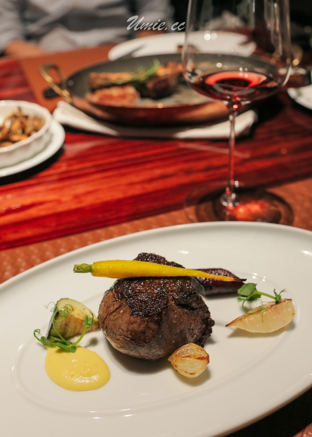 法式牛排館 TT 美國 SRF 菲力牛排三分熟