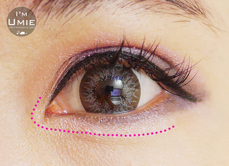 20150303 紫棕色眼妝 眼影教學