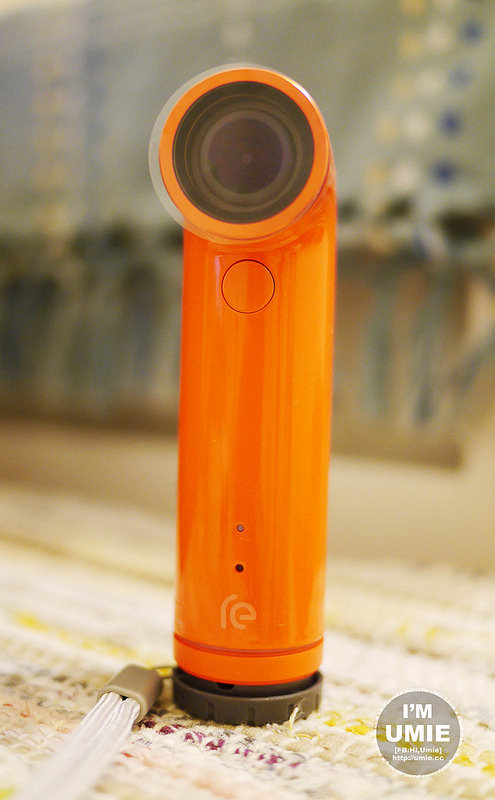 3C-HTC RE 迷你攝錄影機 / 運動防水攝影機！小開箱文 + 超誠實大放送缺點/優點評價篇 :)201504 HTC RE (橘色)