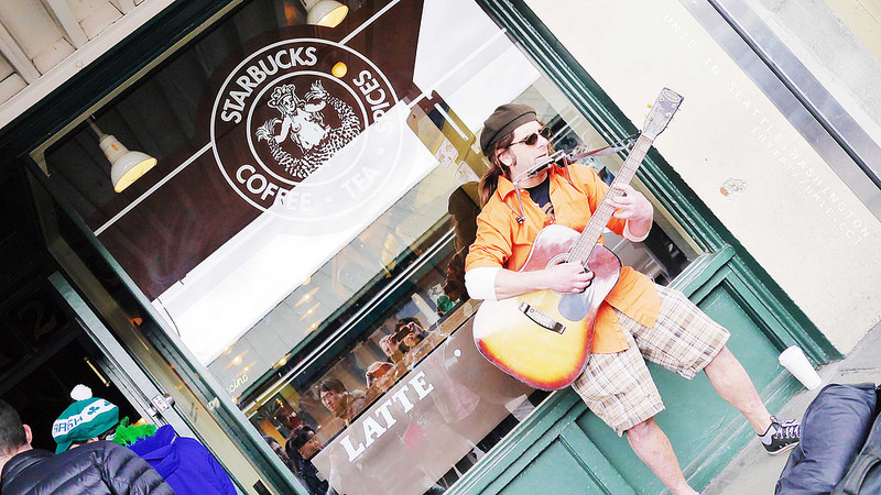 20140316 全世界第一家星巴克 First Starbucks at Seattle,Washington,USA 西雅圖